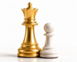queen with pawn